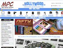 Tablet Screenshot of melpiercecamera.com